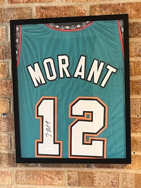 MURRAY STATE RACERS JA MORANT AUTOGRAPHED FRAMED RETRO BRAND JERSEY JS –  CollectibleXchange
