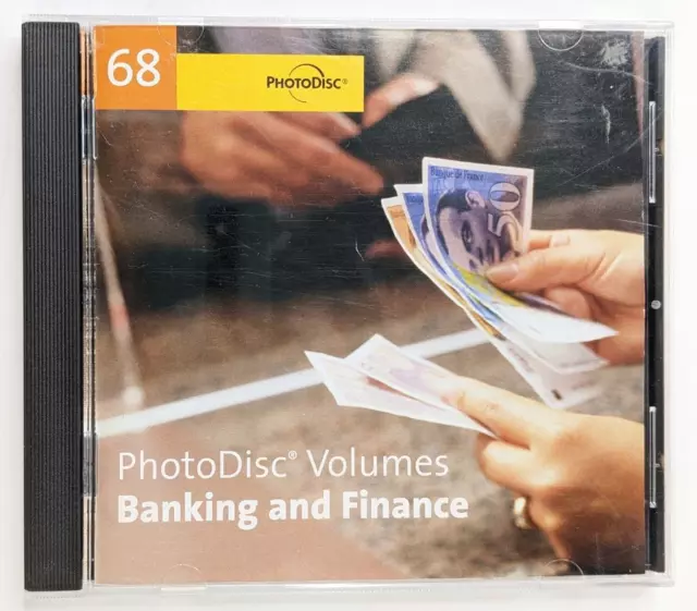 PhotoDisc Volumes 68, Banking and Finance CD Royalty-Free 336 Stock Photos