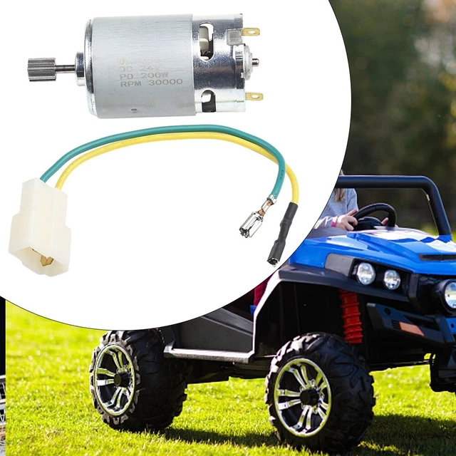Moteur électrique 24V Haute Vitesse Pour Voiture Enfant - Modèle 555 DL 555-C, 18000-30000 Tr/min - Pièce Remplacement Jouet
