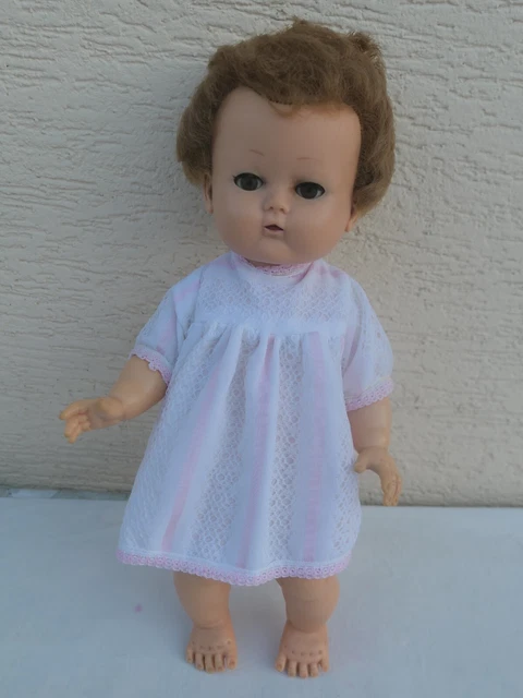 Poupée Raynal Dominique 50 Cm - Années 70 - Noire, Rotule Dorsale - Rare Pièce De Collection