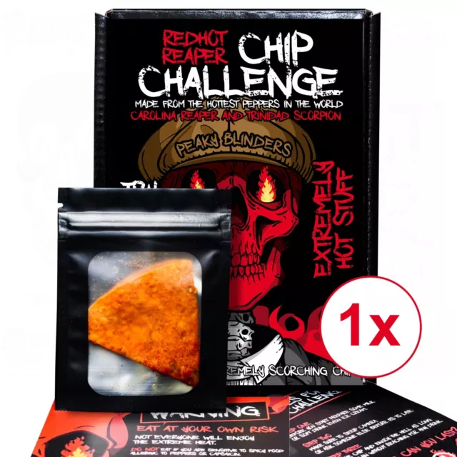 1x WORLDS HOTTEST CHILLI CHIP 🔥💀🔥 ULTIMATE CHALLENGE