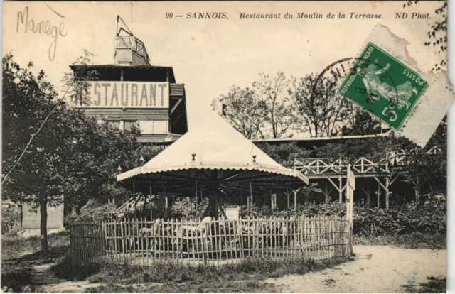 CPA SANNOIS Restaurant du Moulin de la Terrasse (809999)