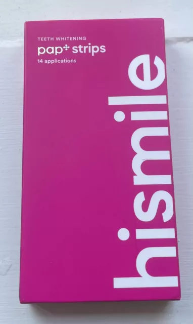 Tiras blanqueadoras dentales Hismile 14 aplicaciones (28 tiras) nuevas en caja