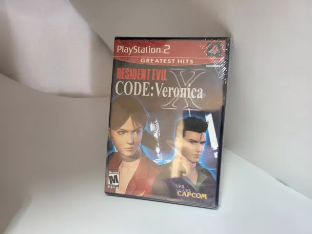 Resident Evil Code Veronica X - PS2 Playstation 2 (Used)