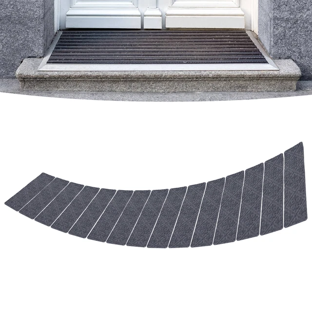 ( European Embossing)15 Pcs Stair Treads Carpet Non Slip Carpet Stair Treads