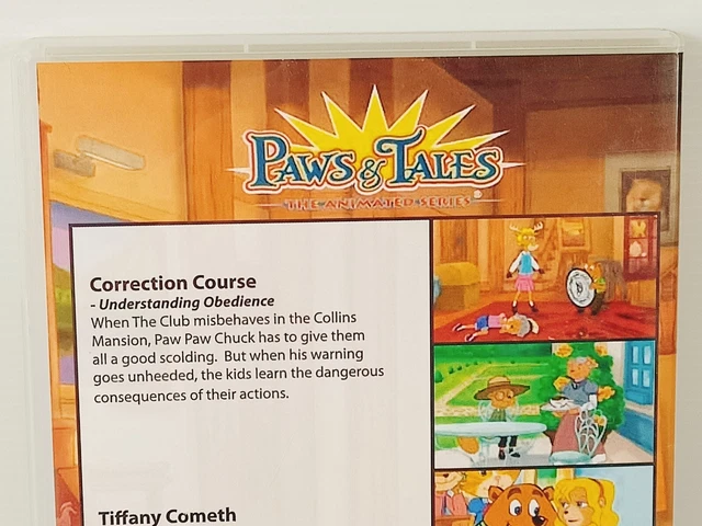 PAWS & TALES The Animated Series 3 Region 0 DVD 2008 3 Episodes Like ...