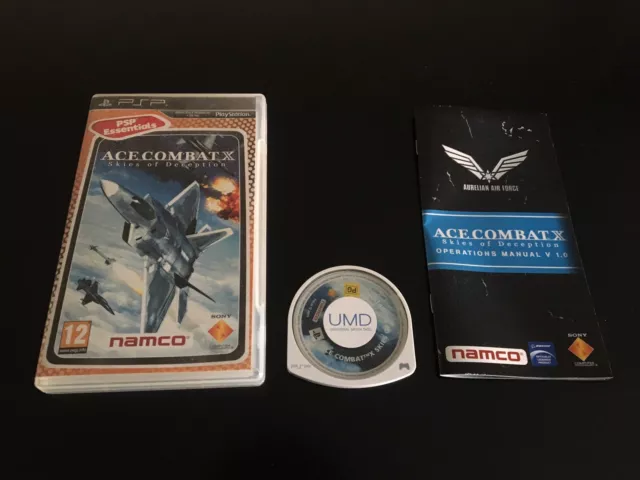 Ace Combat X Skies Of Deception Sony Psp Edition Pal Complet