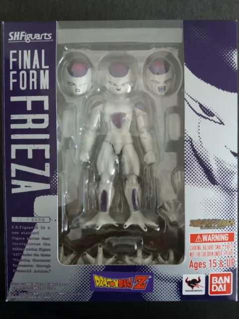 SH Figuarts Dragonball Z Frieza Final Form Freezer Figur Bandai Tamashii Nations