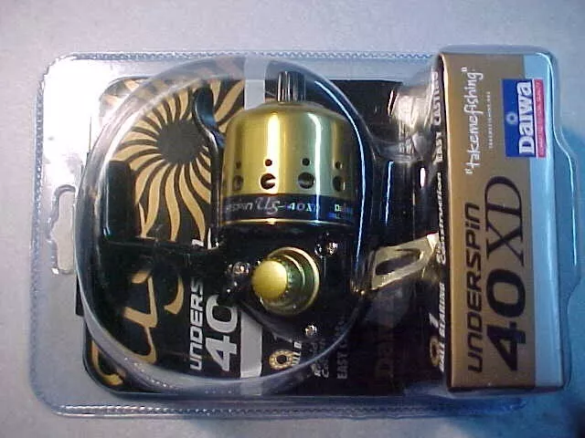 NEW Daiwa Underspin 40 XD Ultra Light Trigger Spincast Reel In Package for rod