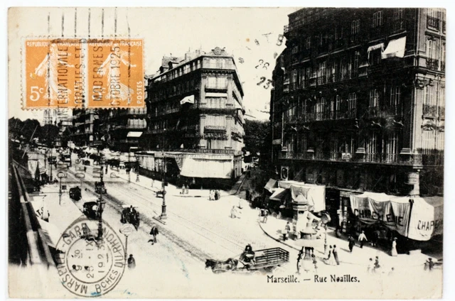 Marseille Rue Noailles  France Carte Postale Cpa  Postcard  7351