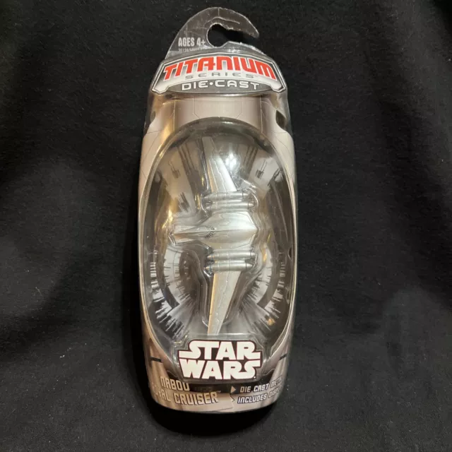 Micro Máquinas Star Wars Die-Cast Titanium Series Naboo Royal Cruiser