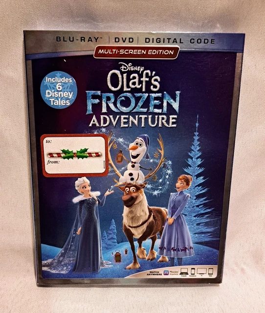 DISNEY FROZEN OLAF'S Frozen Adventure Blu-ray/DVD 2018 SEALED! Includes ...
