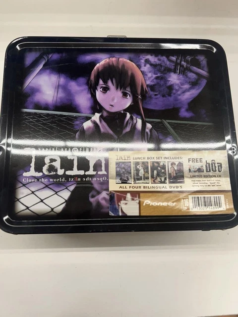 アニメ Lain imited l tin lunch box Serial Experiments Lain - Limited Metal Tin Lunch Box
