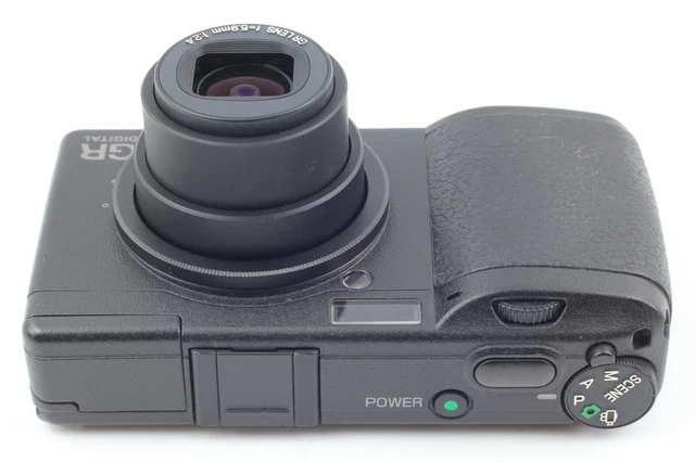 ALL Works [NEAR MINT w/ Charger] Ricoh GR Digital I 8.1MP Black Camera JAPAN 8