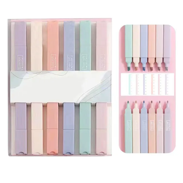 PARTY GREETING 12 Pcs Pastel Highlighters Bible Highlighters and Pens no  Bleed $19.29 - PicClick AU