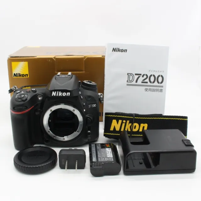 [Near Mint] Nikon D7200 Digital SLR Camera Body 24.2 MP  English Changeable　