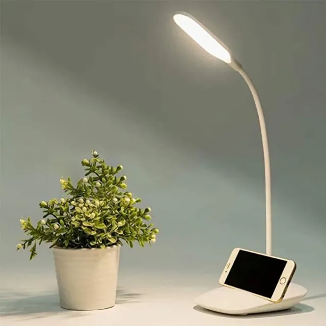 Lampada da Tavolo Ricaricabile a LED Dimmerabile, Lampada da Lettura Protezione