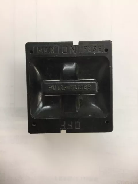 Panel De Fusible De Mano Sq D Square D 60 Amper 33582-S, 3382