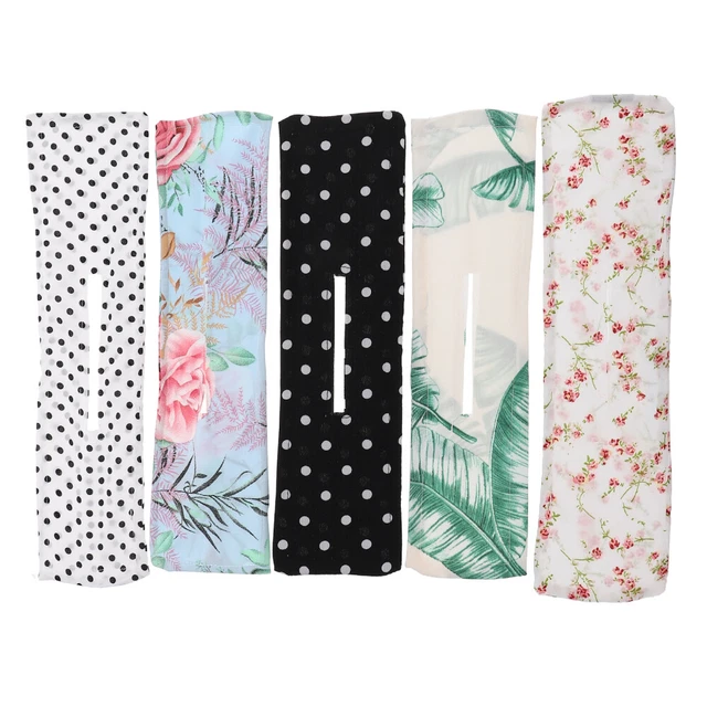 5 Pcs Cloth Hairstyle Bun Curly Styling Tools Swivel Headband