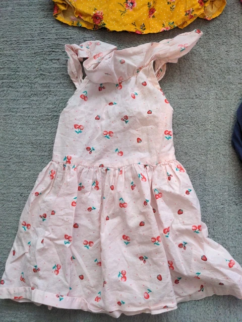 bundle baby girls 18-24 months clothes top umper PJ's dress 2