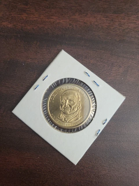 2008 John Quincy Adams 1 Dollar President United States Uncirculated coin.