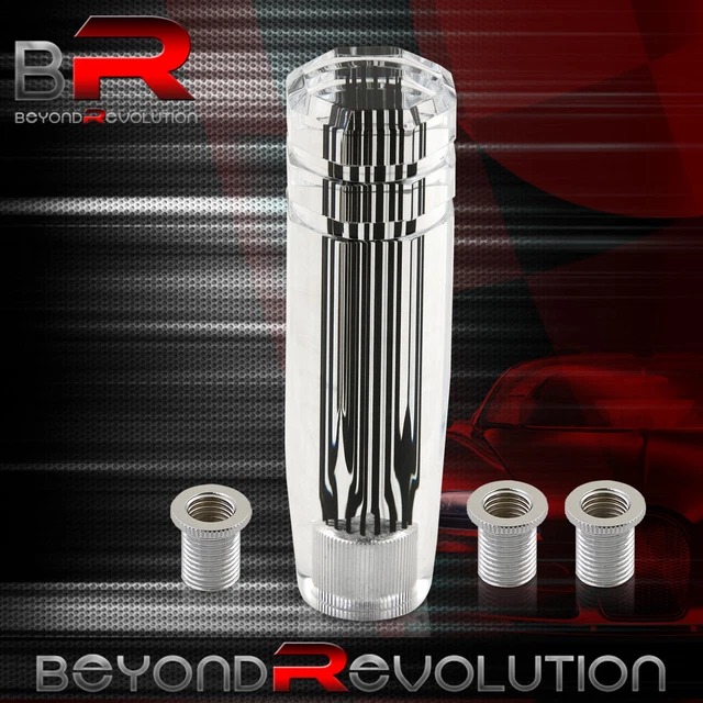 Universal 150mm 6" 8X1.25mm Extended Stick Shift Knob Manual Transmission Black