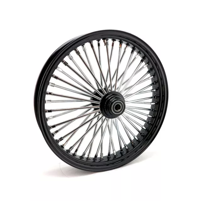 Big Spoke Felge, vorne, SF, Schwarz, 3,5x21", für Harley-Davidson mit TÜV!