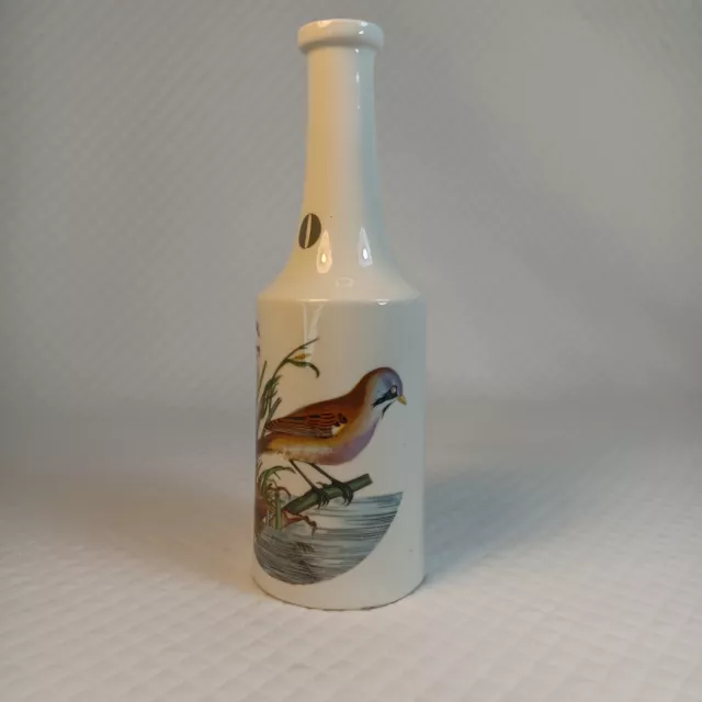 Vintage Portmeirion "Birds of Britain" Vase by E Donovan 7.25"