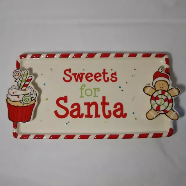 Burton & Burton Sweets for Santa 2012 Gingerbread Cupcake Large Serving Platter