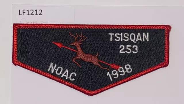 Boy Scout OA 253 Tsisqan 1998 NOAC Lodge Flap