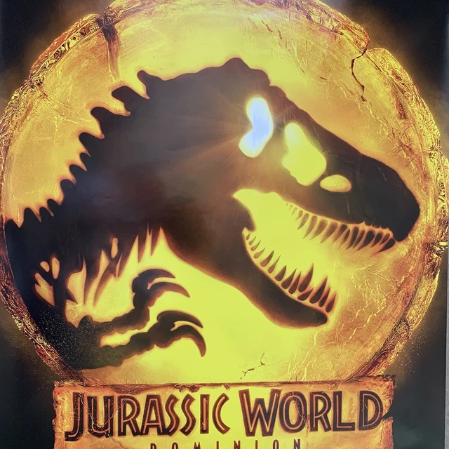 JURASSIC WORLD DOMINION (2022), Original UK Cinema Quad Poster 30"x40