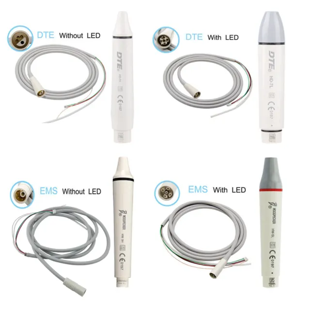 EMS/WOODPECKER/DTE/SATELEC Dental Ultrasonic Scaler Handpiece Cable Tube Hose LD