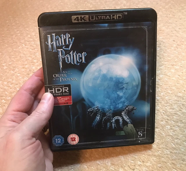 HARRY POTTER AND Order of the Phoenix Part 5 4K UHD BLURAY Ultra HD ...