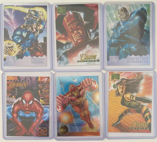 1995 MARVEL X-MEN Trading Card Singles Complete Your Set! Inserts, Holograms!