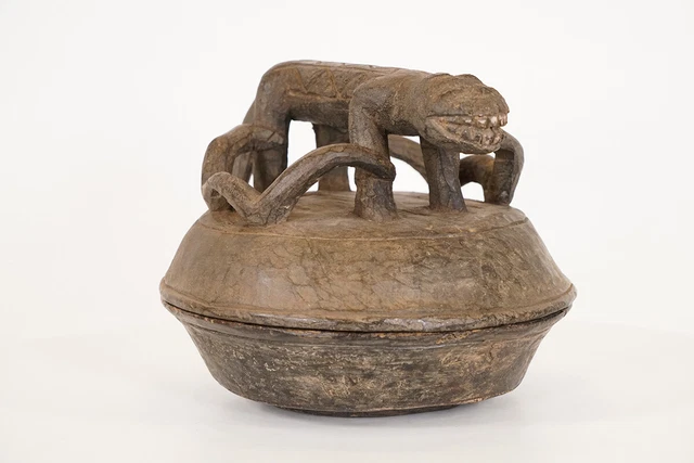 Yoruba Divination Container 8" - Nigeria - African Art