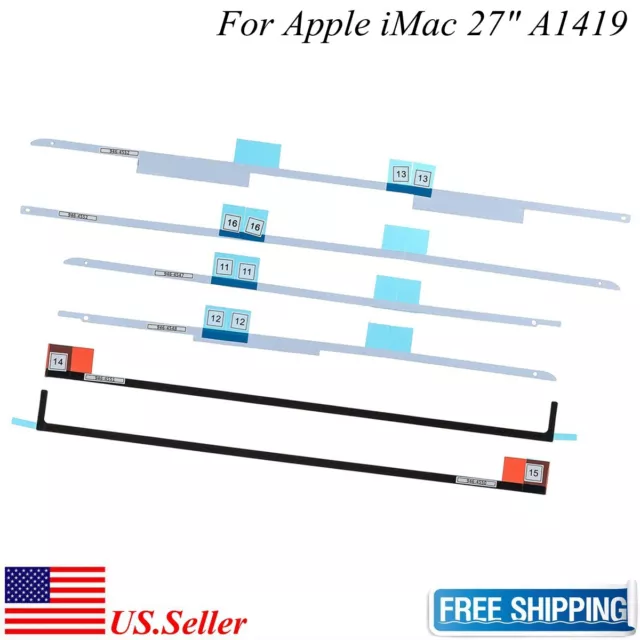 New Apple iMac 27" A1419 LCD Screen Adhesive Strip Sticker Tape Kit 2012 - 2015