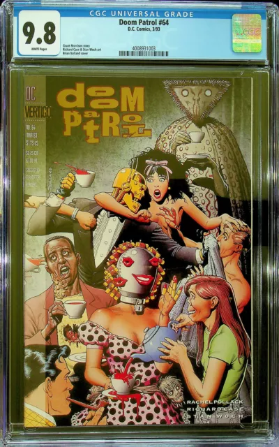 Doom Patrol #64 (Mar 1993, DC) CGC 9.8 - Cert# 4008931003