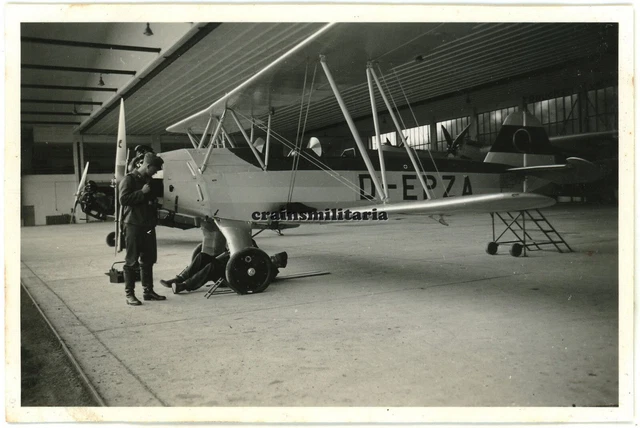 ORIG. FOTO FOCKEWULF Fw 44 Flugzeug 
