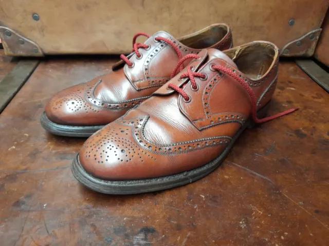 Vintage Moss Bros Brogues Size 11 Made In England