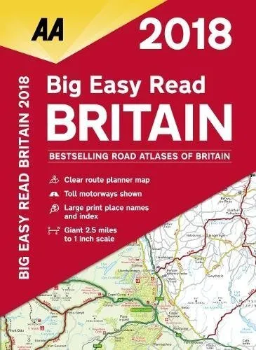 BIG EASY READ BRITAIN 2018 SP By A A Publishing