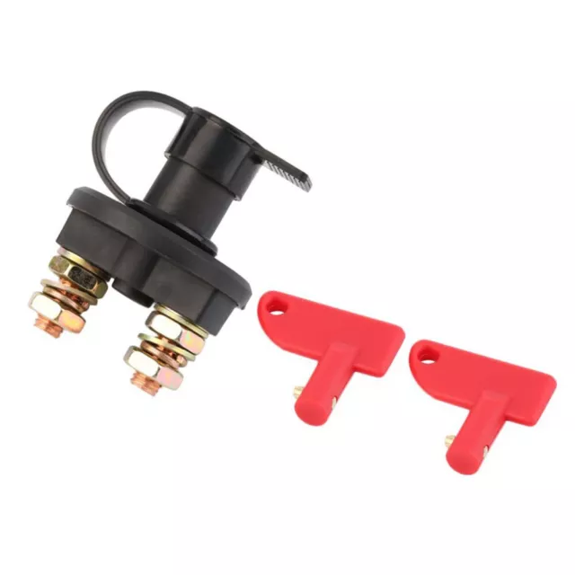 24V Car Battery Switch Power Isolator Disconnect Cut Off Main Kill Switch for RV