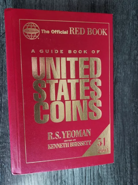 A Guide book of United States coins 2001 54th edition hardcover Yeoman