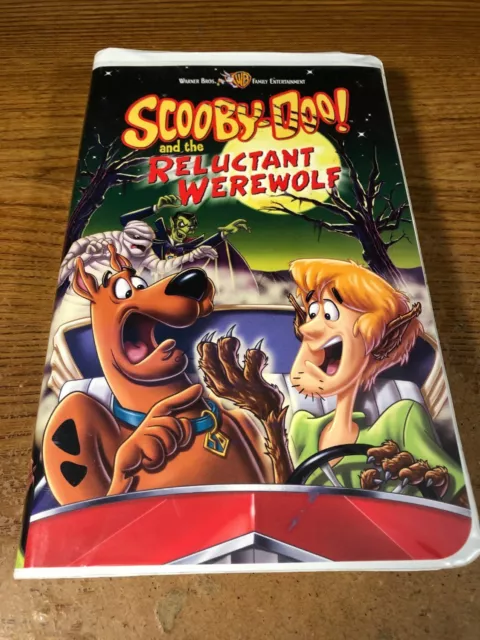 Scooby-Doo! And The Reluctant Werewolf  VHS Movie  Used Clamshell  Animation