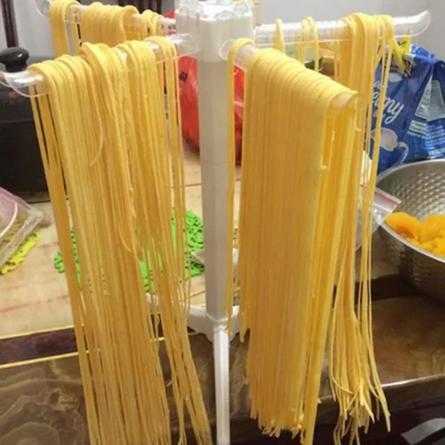 Estante plegable de plástico para secado de pasta fideos soporte fabricante de ravioles secador de espaguetis