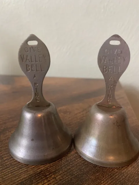 Vintage Bells “Give Valley Bell A Ring” Dairy Promotion Charleston WV