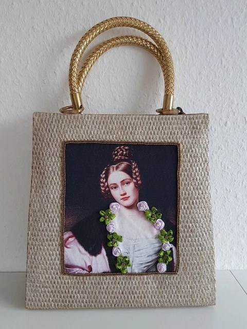Wiesnkönig Zinnober Borsa Contessa Caroline Adatto Per Dirndl o Anche Così Nuovo