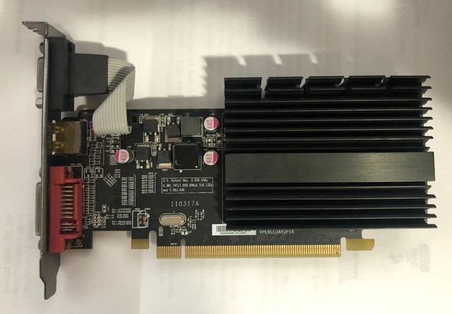 XFX HD-645X-ZQ ATI Radeon 1GB DDR3 HDMI DVI VGA PCI-E Graphics Video Card