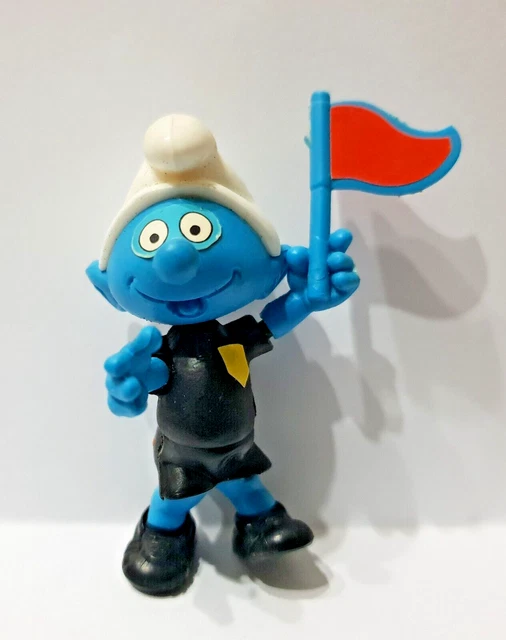 U-Ei Componibili Kinder Egg Steckiguren Vintage Puffi Smurfs Guardalinee