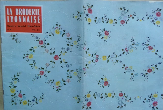 Album Ancien La Broderie Lyonnaise - Hors-Série N°12 - 1974 - Grand Format