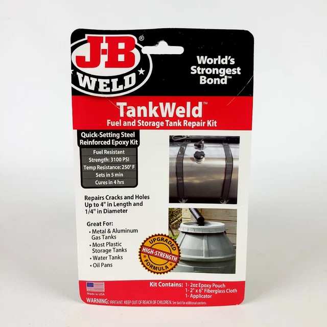 J-B Weld 2110 Metal Fuel Tank Repair Kit